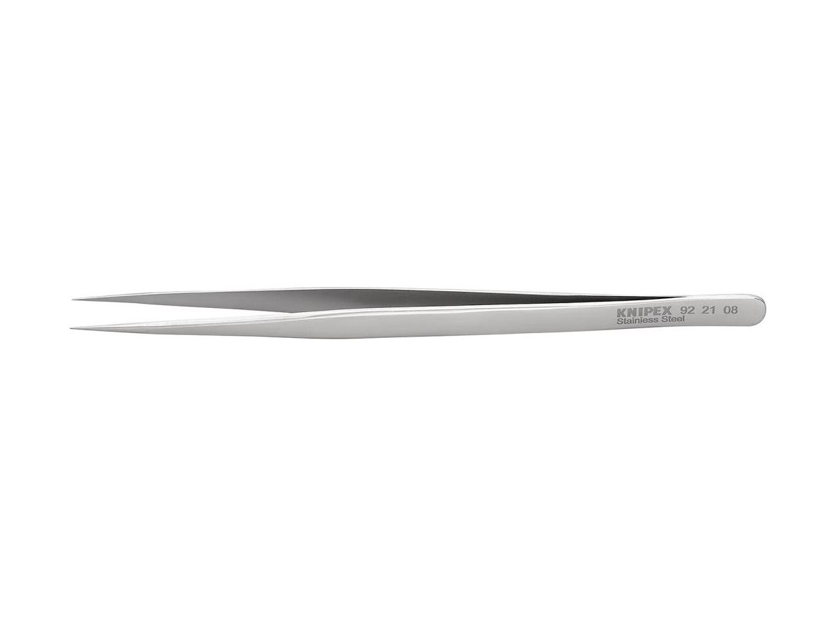Universalpincett rak spets rostfri 140mm