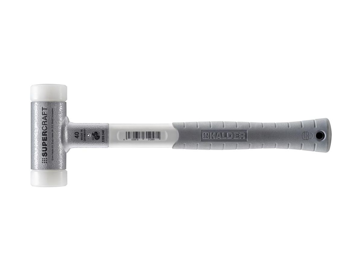 Studsfri plasthammare Supercraft 40mm 3K-Skaft
