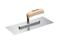 Putsbräde tandat 280x130mm härdat stål