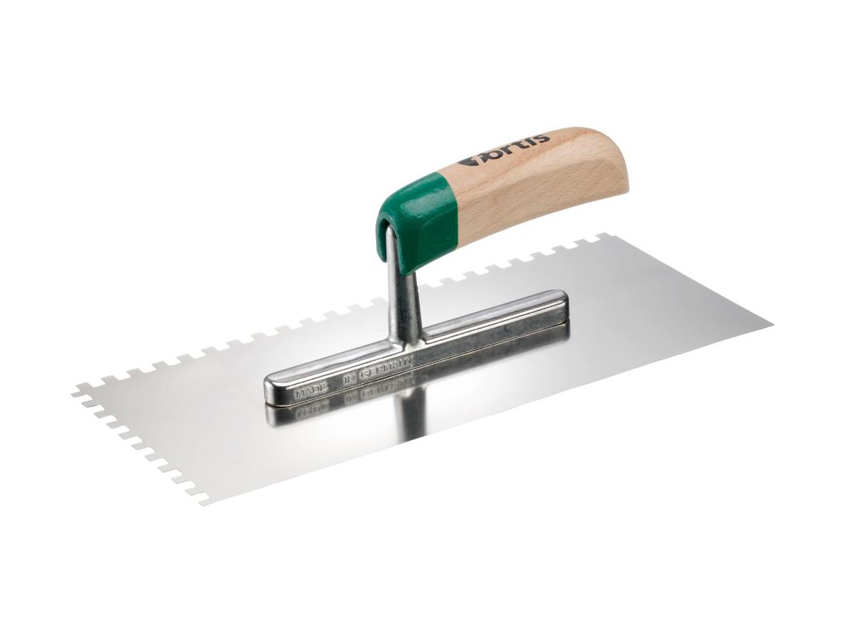 Putsbräde tandat 280x130mm rf. stål