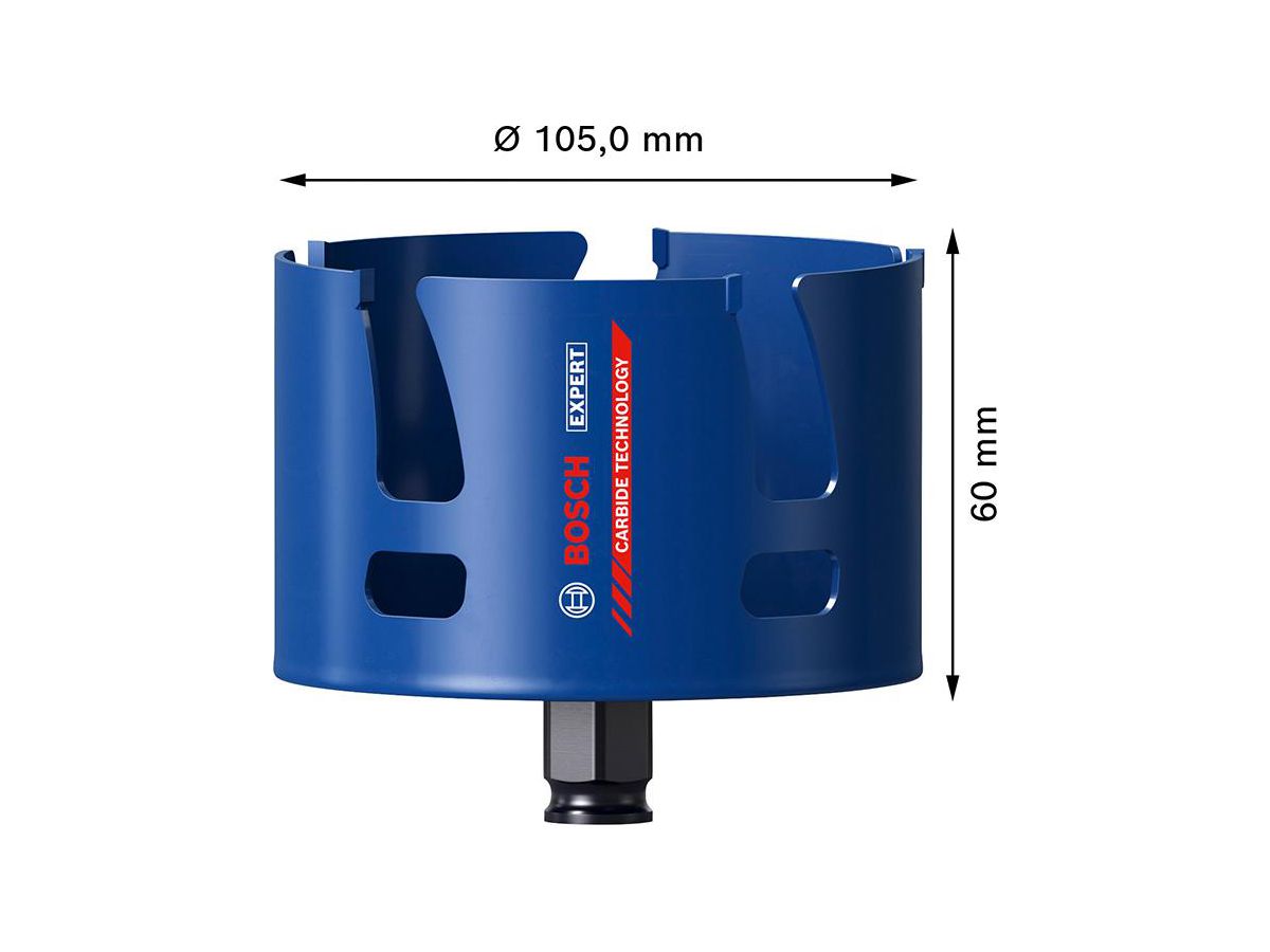 Hålsåg Expert Powerchange Multi 105mm