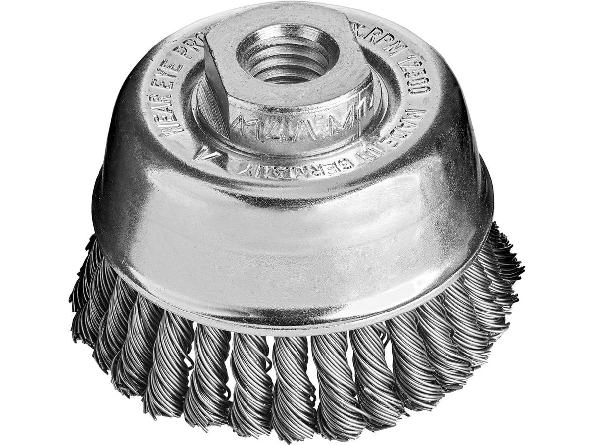 Axialborste ståltråd M14 65x0,50mm tvinnad