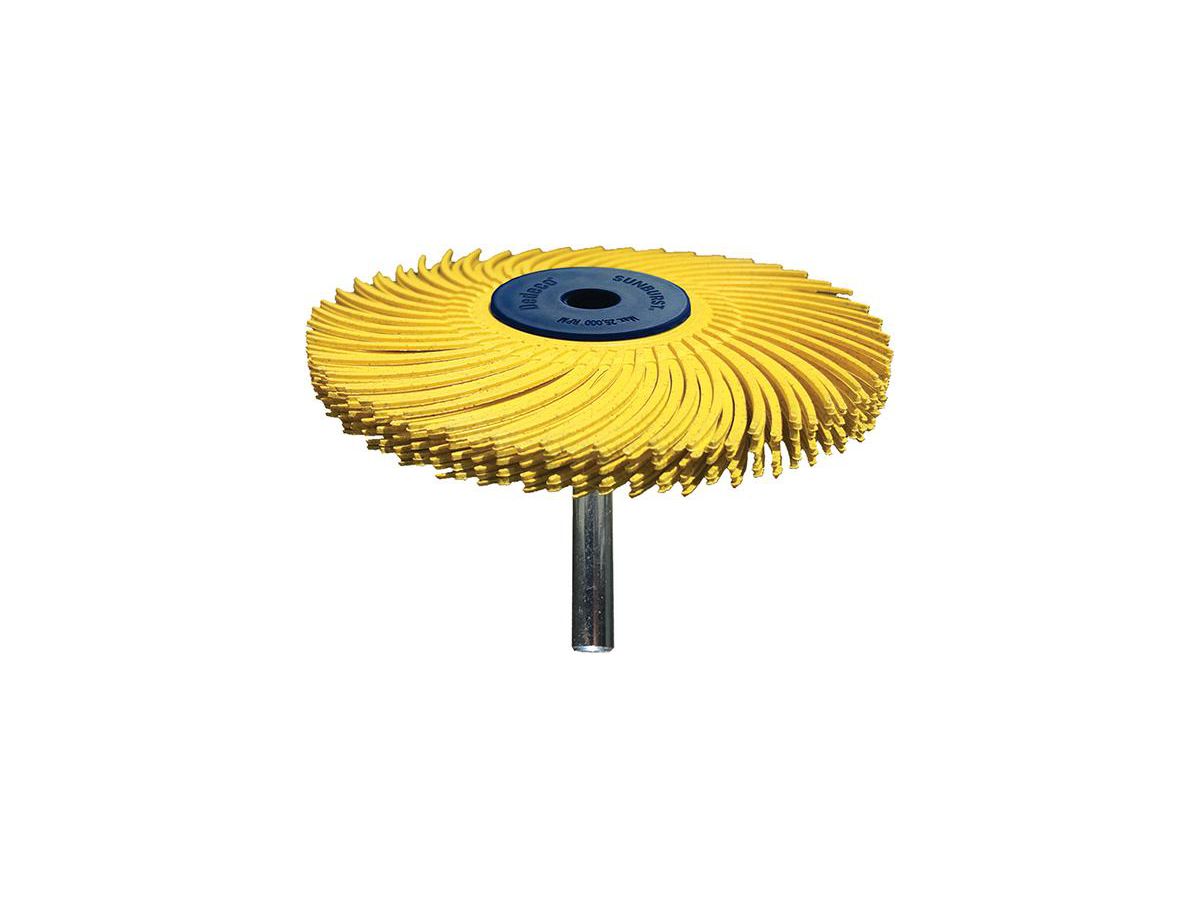 Radialslipborste TC Ø76x6,4mm A220 röd/brun