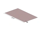 Slippappershållare stl. 26x127mm, Tot längd 270mm