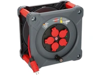 Kabelvinda Professional 5-uttag 50m PU H07BQ-F3G1,5 IP44