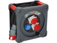 Kabelvinda Professionel CEE 2x400V 16A + 1x230V uttag, 30m NE H07RN-FG2,5 IP44