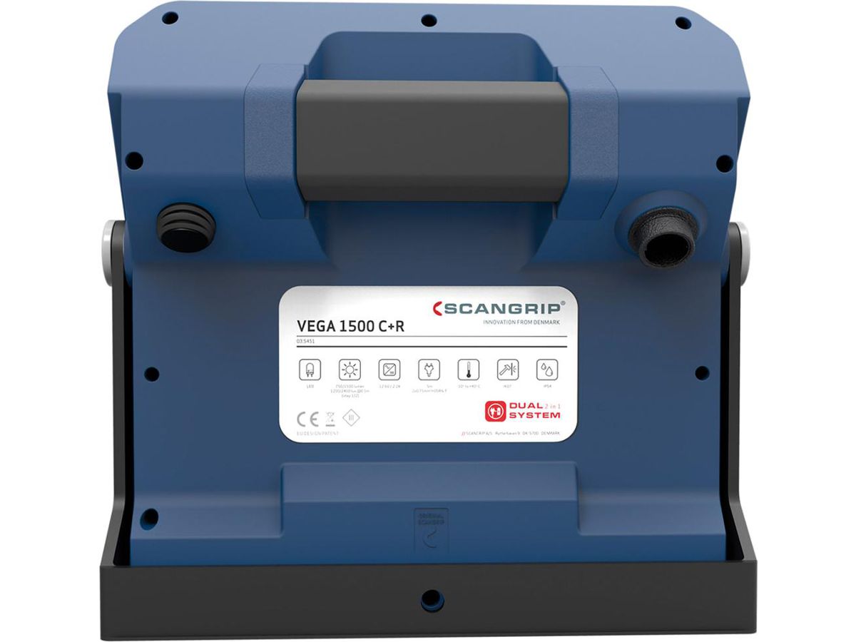 Arbetsbelysning Vega 1500 C+R 750-2000lm
