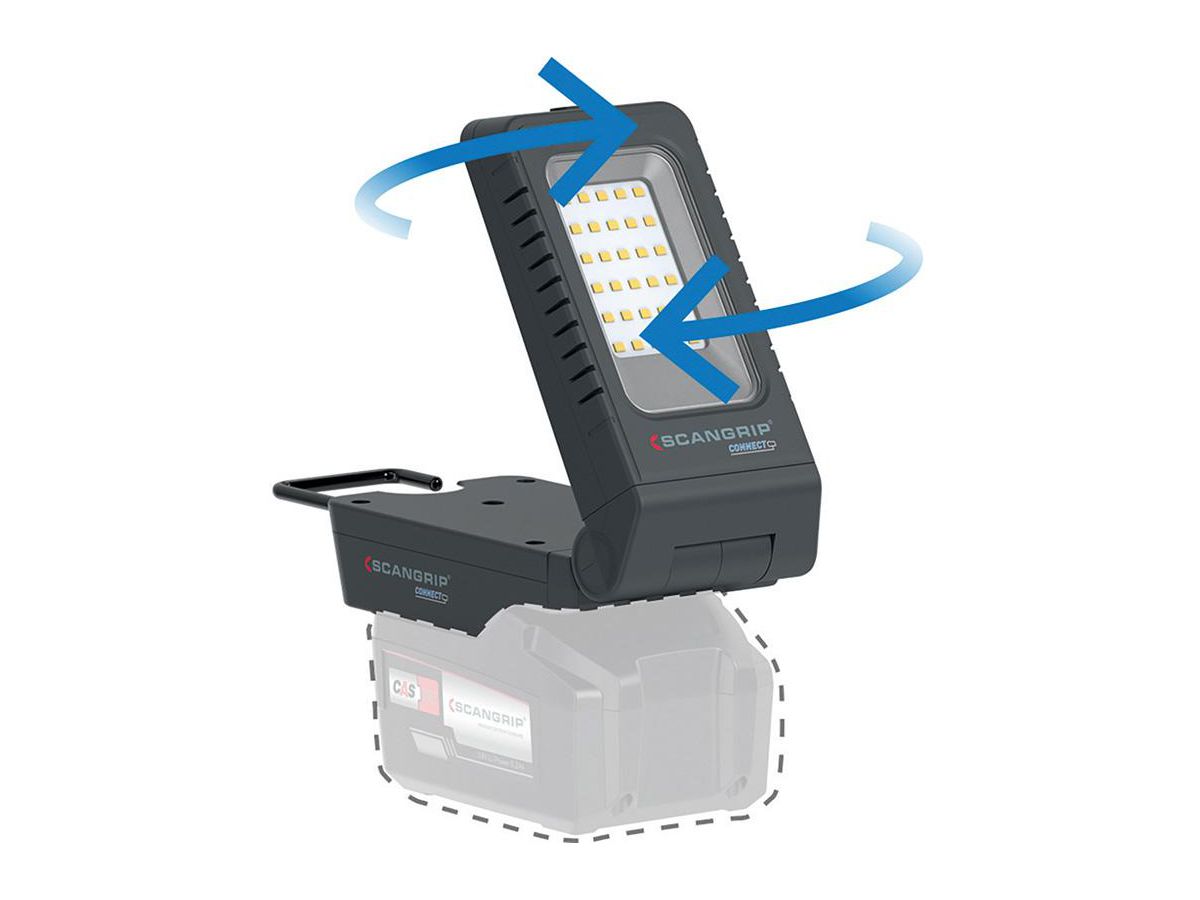 Arbetsbelysning Basic Connect 1000lm, exkl. batteri