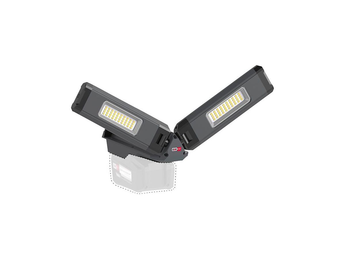 Arbetsbelysning Duo Connect 1250-2500lm, exkl. batteri