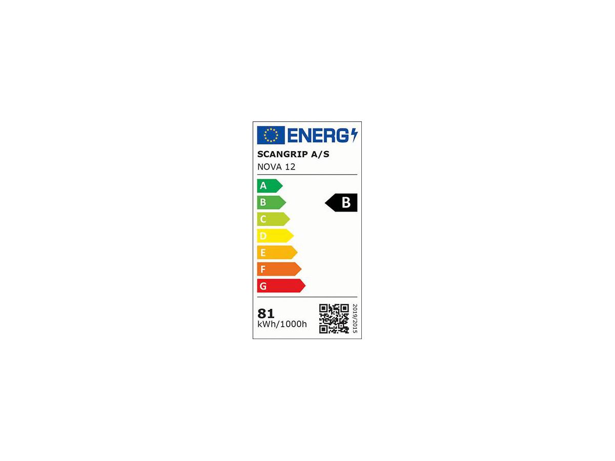 Arbetsbelysning Nova 12 Bluetooth 1200-12000lm