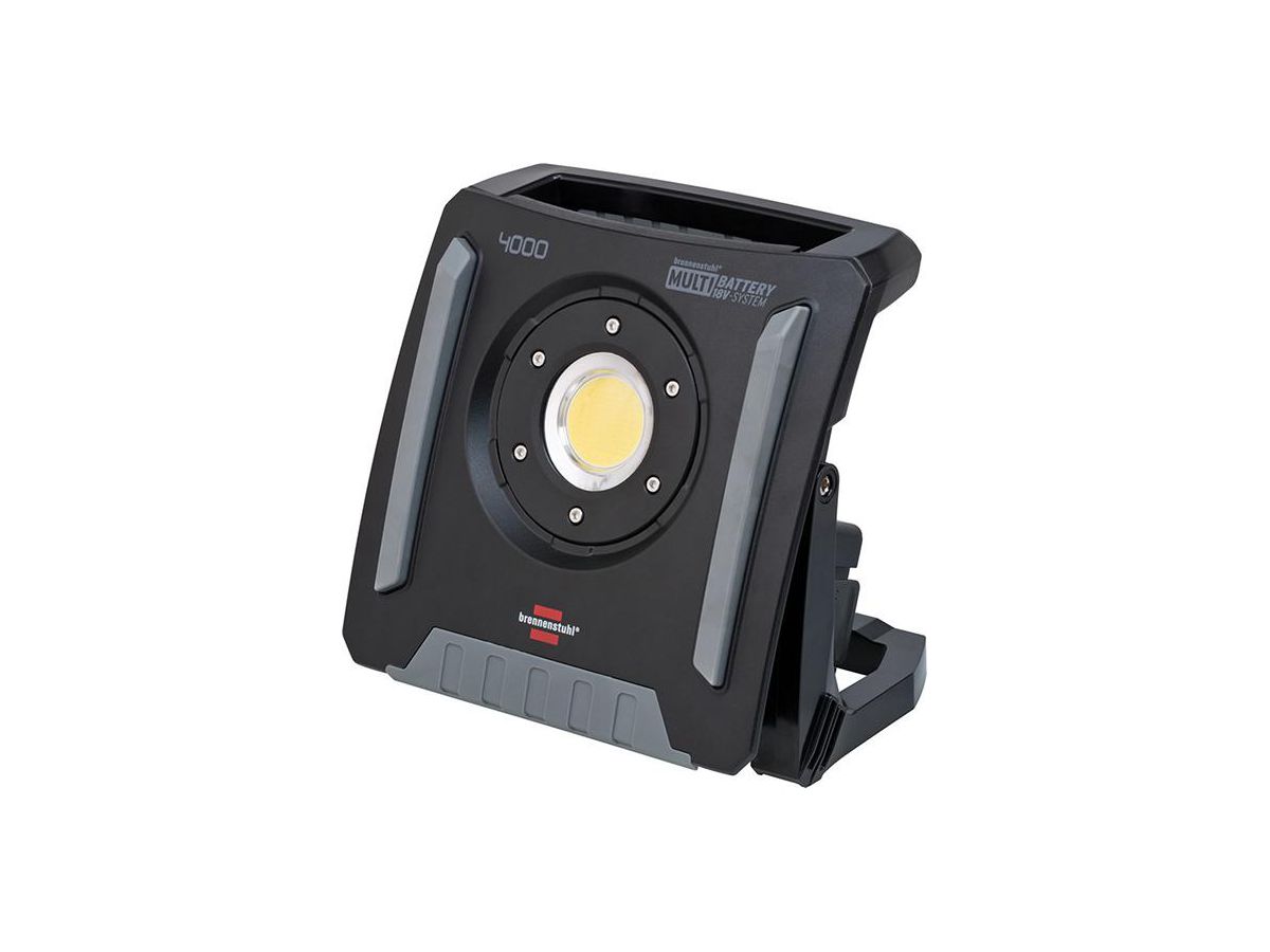 Arbetsbelysning Led 4500lm, inkl. 4 batteriadaptrar, IP65