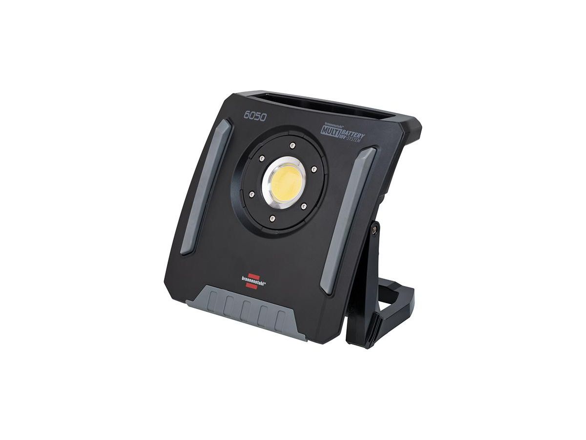 Arbetsbelysning Led 6200lm Hybrid 230V / Batteri, inkl. 4 batteriadaptrar, IP65