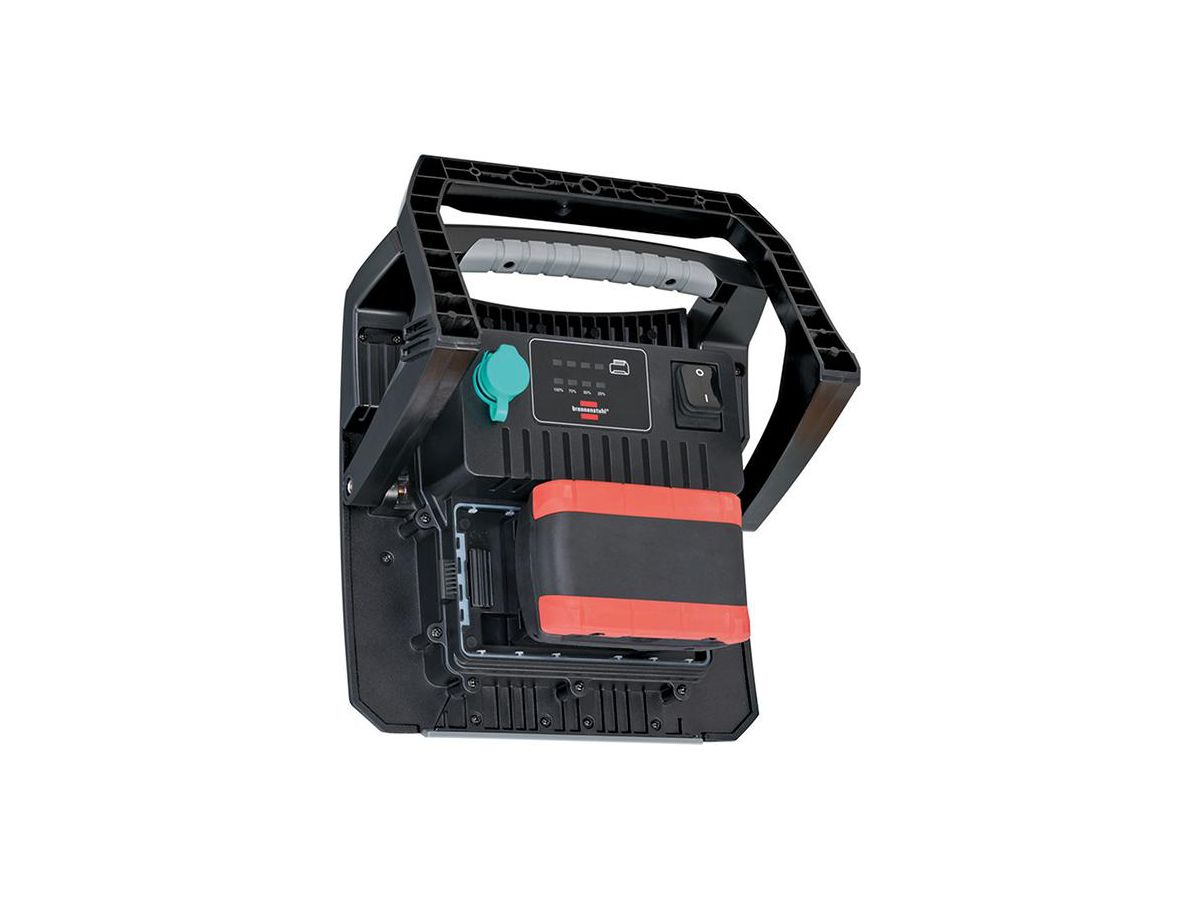 Arbetsbelysning Led 6200lm Hybrid 230V / Batteri, inkl. 4 batteriadaptrar, IP65