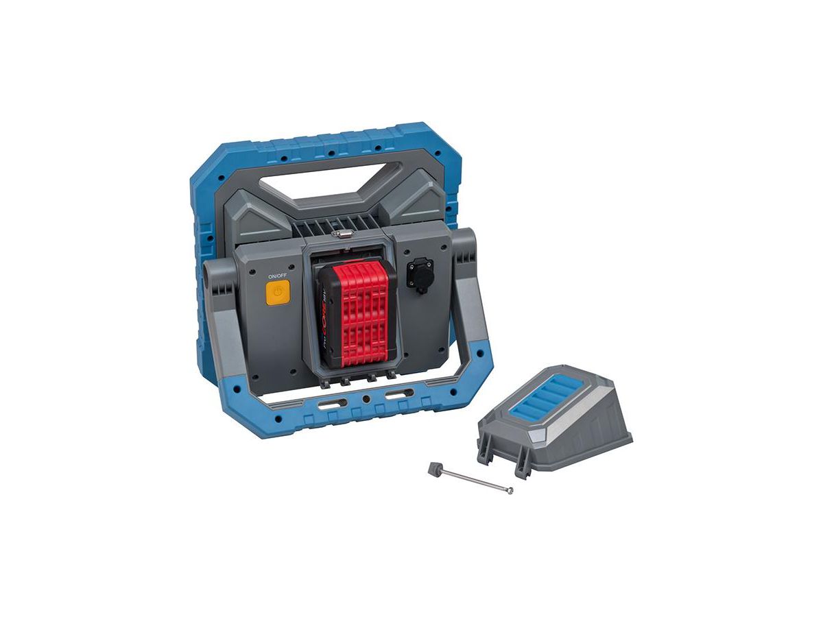 Arbetsbelysning Led 7900lm Hybrid 230V /Batteri 18V Bosch AMPShare, IP55