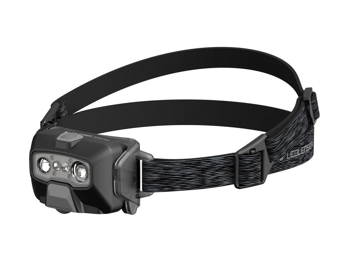 Pannlampa HF6R Core Black 20-800lm IP68
