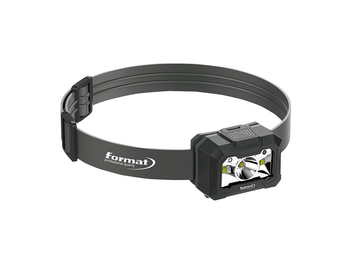 Pannlampa Led 400/200100lm sensor uppladdningsbar IP54