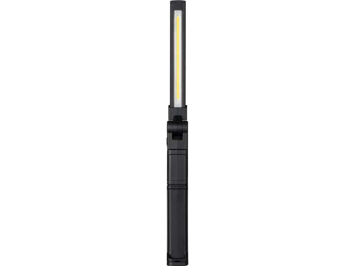 Handlampa m. vikbar Led 120-800lm IP65, trådlösladdning