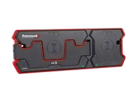 Laddplatta för 2 lampor m. trådlösladdning 18W Stl. 290x100x28mm IP20