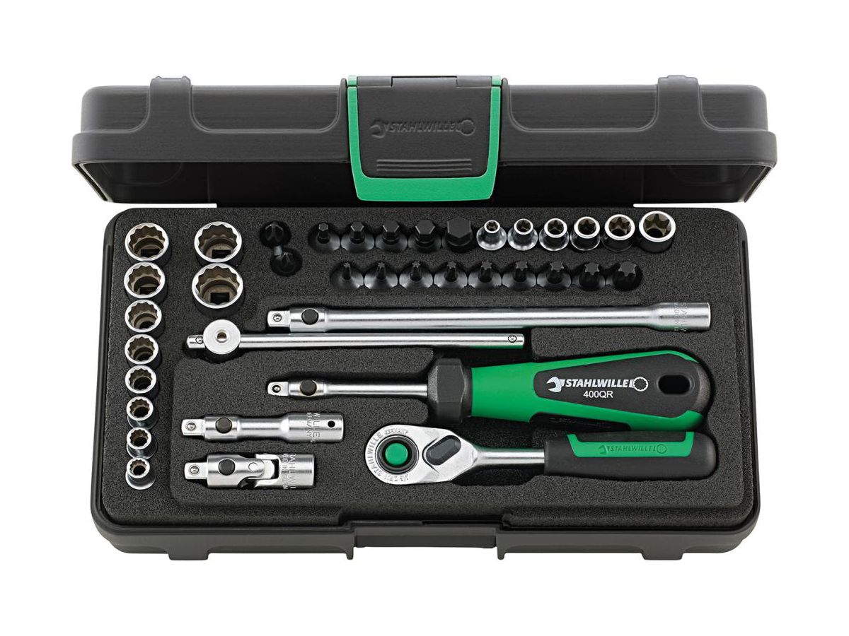 Hylsnyckelsats 1/4" Nr. 40D/40TX/44KTX/32/6QR 32-delar