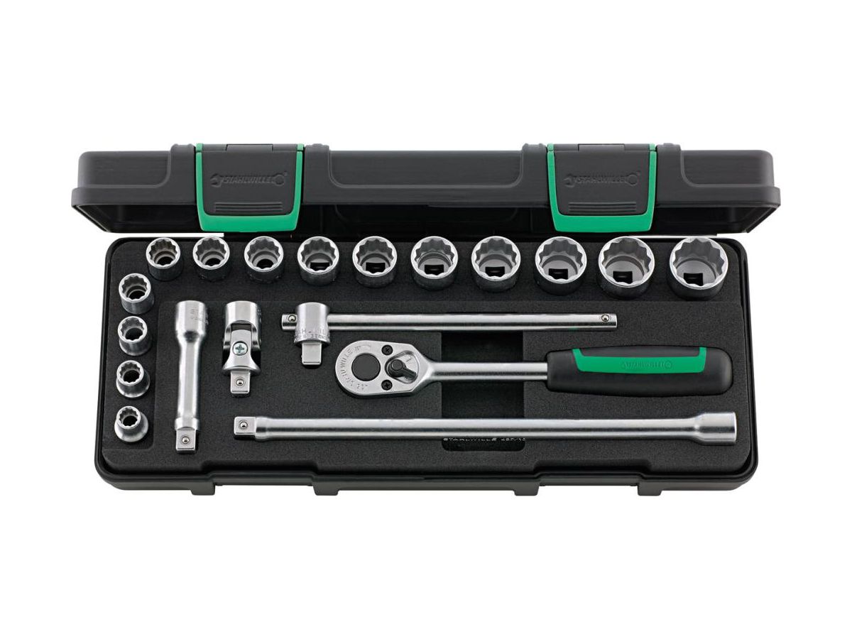 Hylsnyckelsats 3/8" Nr. 45/14/5I KN 19-delar