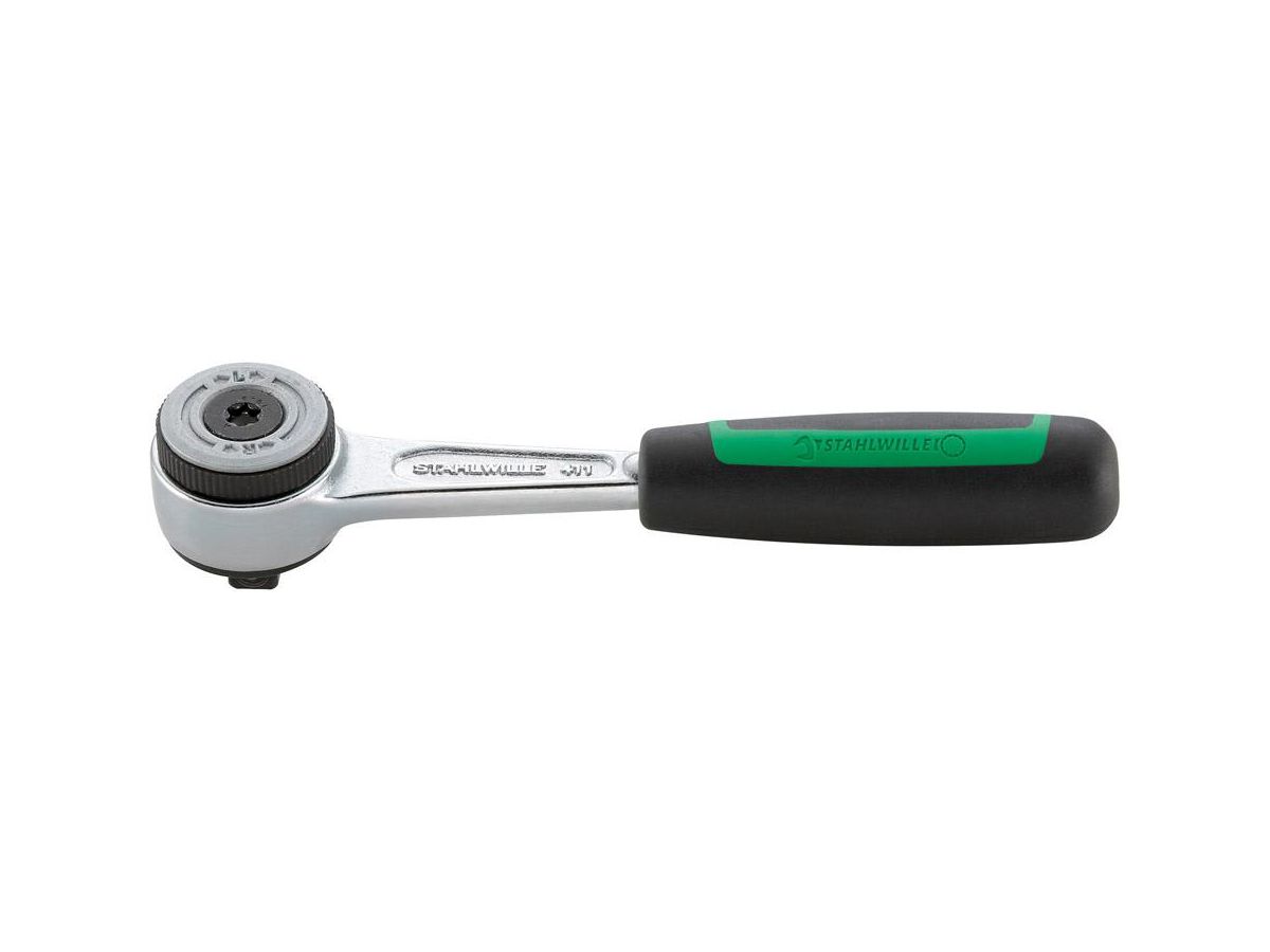 Spärrhandtag 1/4" 118mm 60tdr.