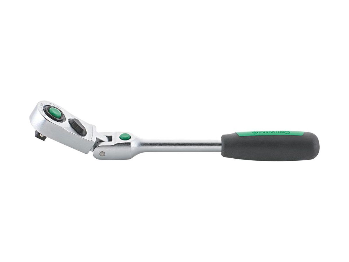 Spärrhandtag 1/4" m. led 170mm 80tdr. 416QR