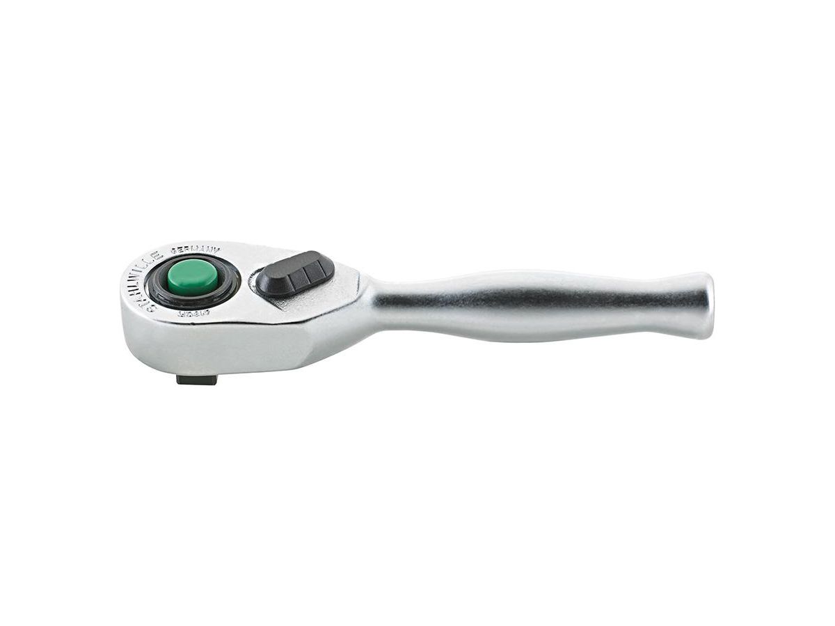 Spärrhandtag 1/4" 90mm 80tdr. 418QR