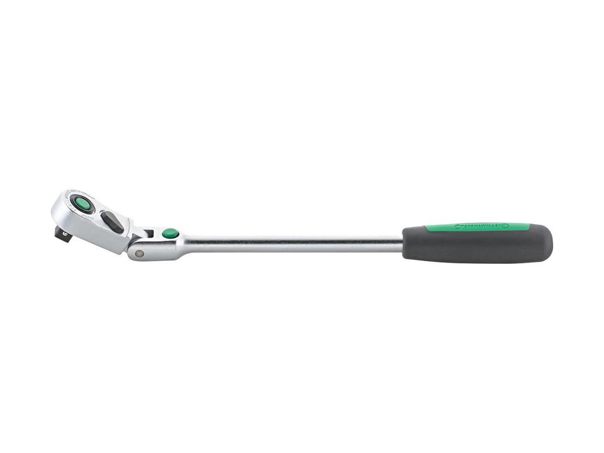 Spärrhandtag 3/8" m. led 193mm 80tdr. 452QR