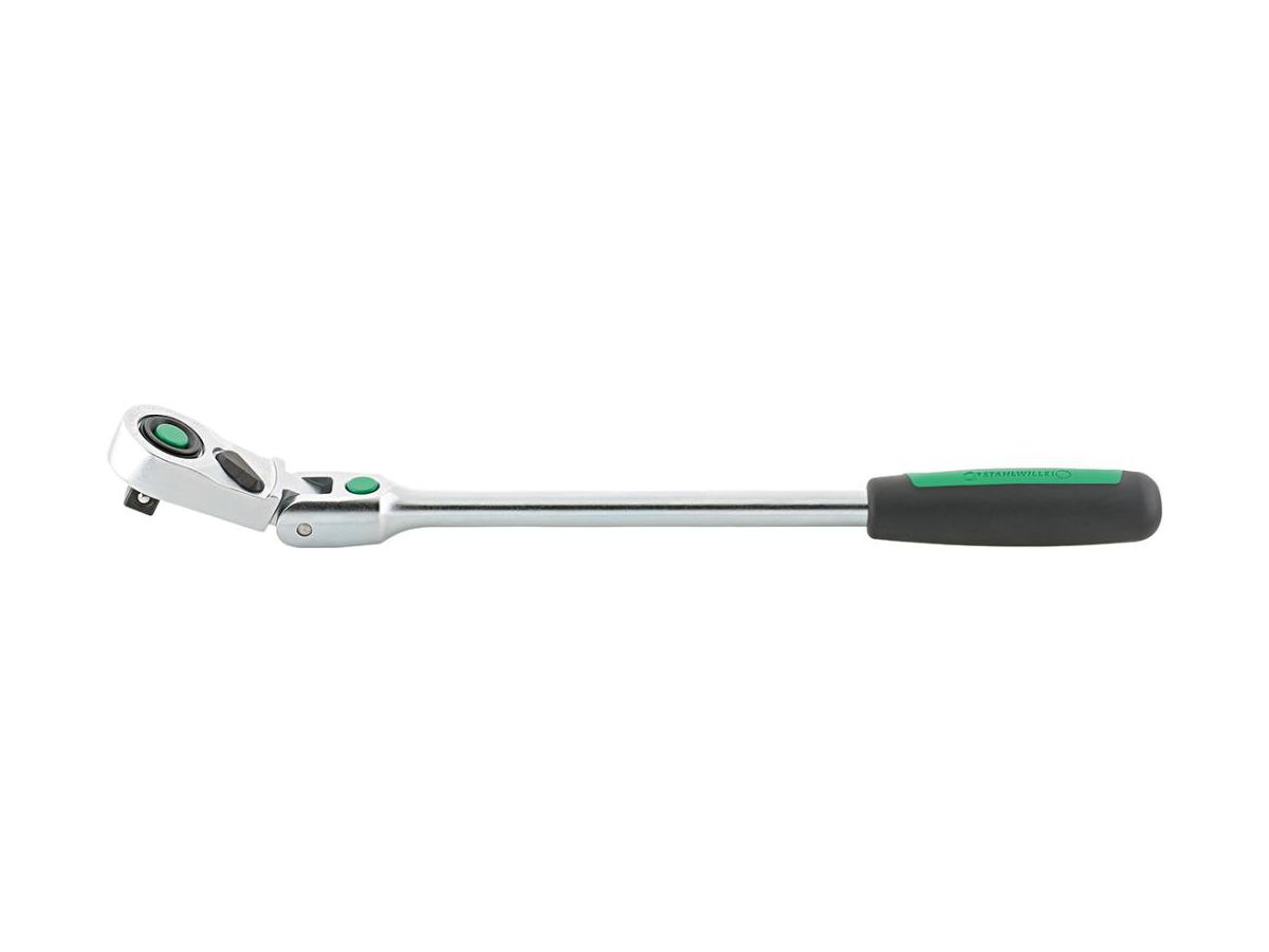 Spärrhandtag 1/2" m. led 417mm 36tdr.