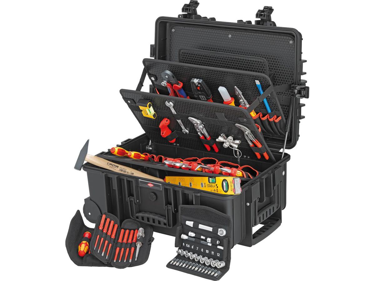 Verktygsväska Robust 45 Elektriker 63-delar Nr. 00 21 37