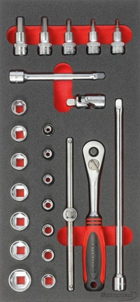 Hylsnyckelinsats 3/8" 1/3