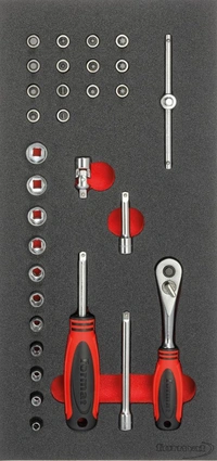 Hylsnyckelinsats 1/4" 1/3