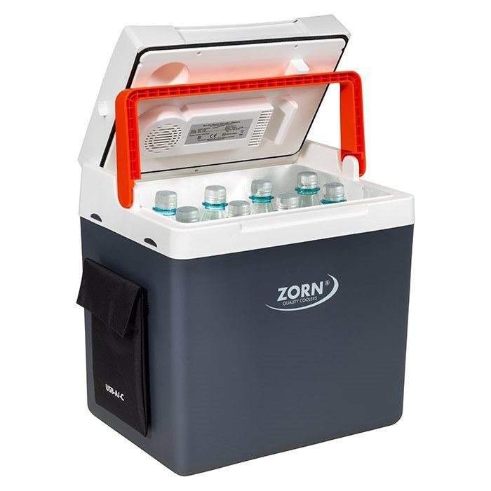 Zorn 29L elektrisk kylbox 12/230V inkl. Intenso Powerbank 20.000 mAh USB-A/USB-C inkl. USB-C kabel.