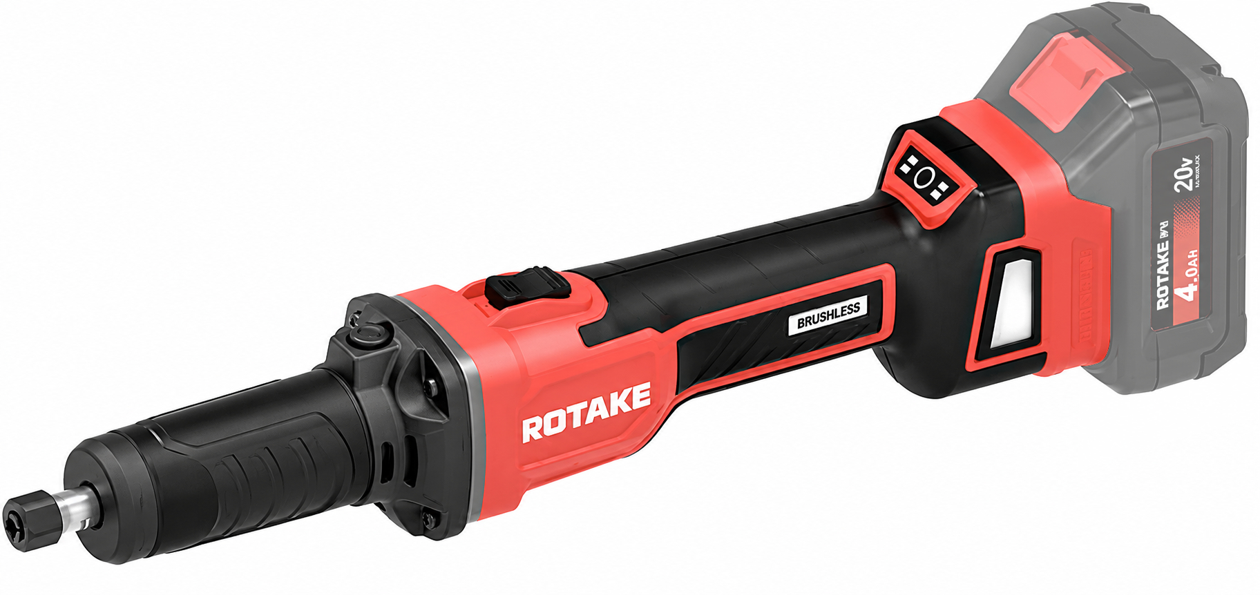 ROTAKE 20V Rak Slipmaskin 8406 398mm 6mm Solo
