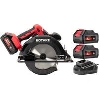 ROTAKE 20V Cirkelsåg 8303 185mm med batteri och laddare