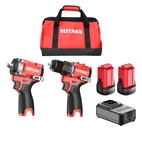 ROTAKE Verktygspaket 16V - T11, D11, 2x2Ah batteri, laddare