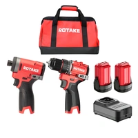 ROTAKE Verktygspaket 16V - S11, D11, 2x2Ah batteri, laddare