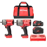 ROTAKE Verktygspaket 20V - T2, T3, 4Ah+6Ah batteri, dubbel laddare