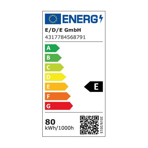 Arbetslampa LED 80W 6400lm, dimmbar, USB +230V uttag, IP54