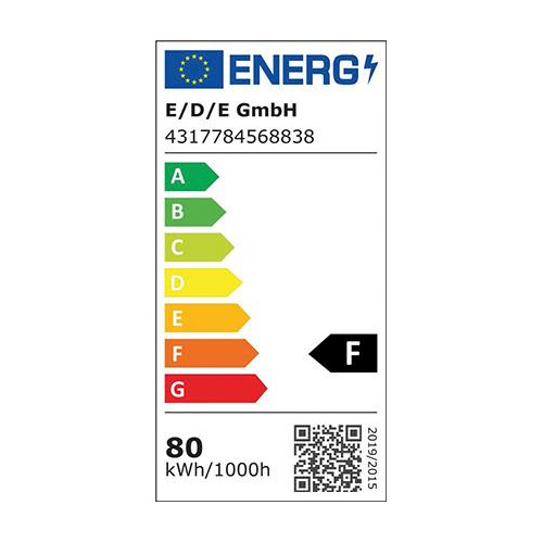 Arbetslampa LED 50W 4000lm IP54