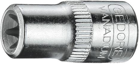 Hylsa 1/4" Torx 25mm