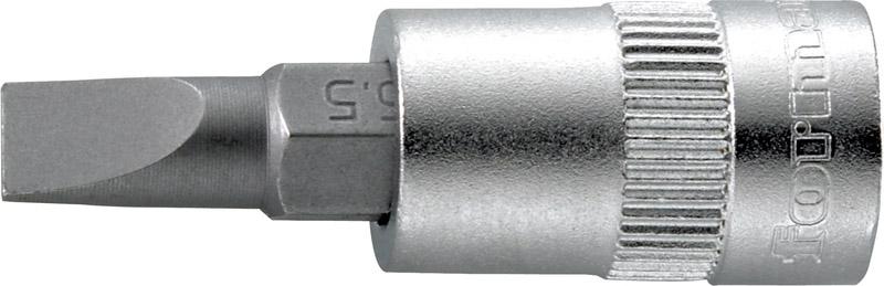 Hylsa 1/4" Spår