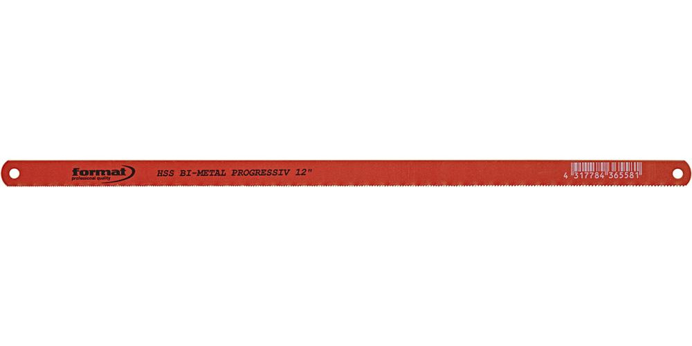 Bågfilsblad HSS Bimetall, progressiv 300x13mm