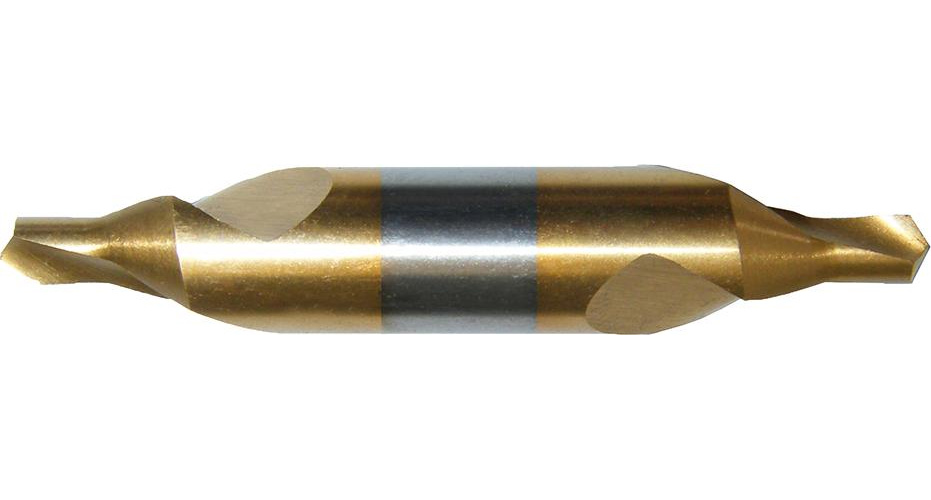 Dubbhålsborr DIN 333A HSS TiN 0,50mm