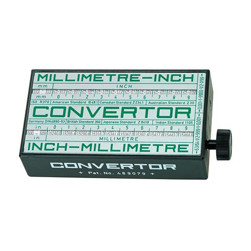 Convertor, Omvandlare MM- Tum och omvänt, 60x30x110mm