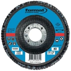 Lamellrondell, Konvex 12°, Zirkon, 125mm K40