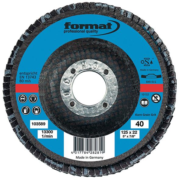 Lamellrondell, Konvex 12°, Zirkon, 125mm