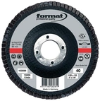 Lamellrondell, Konvex 6°, Zirkon, 125mm K120