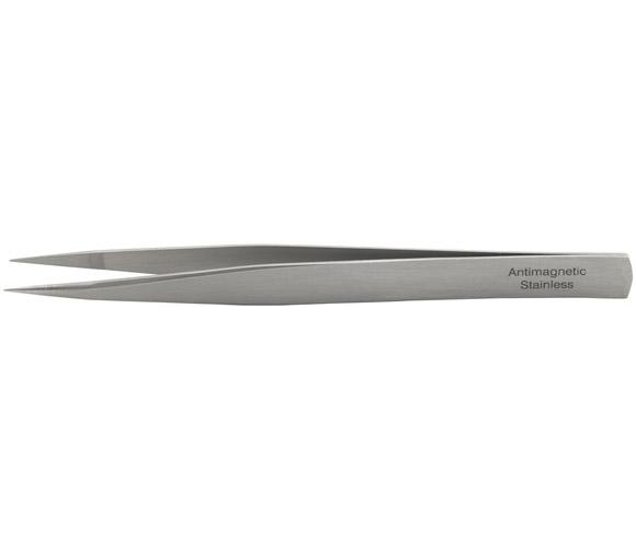 Precisionspincett rak spets rostfri, 130mm