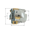 Hörnfräs 90° utan IK D 100mm 8 Skär för APKT16